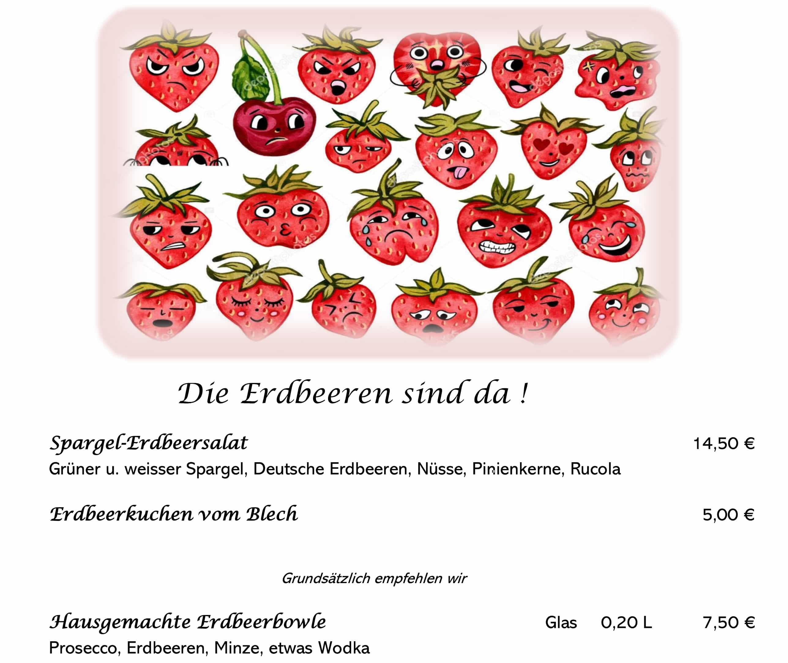 Empfehlung Erdbeeren 241 - Home